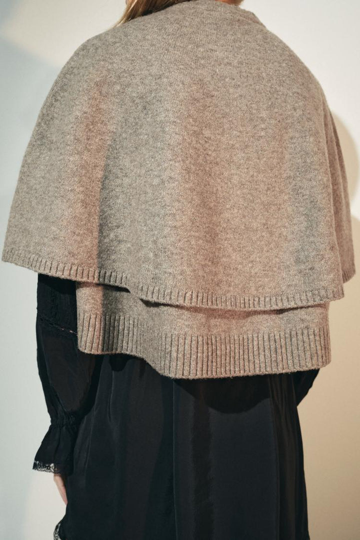 Sophia | Knit Cape Jacket