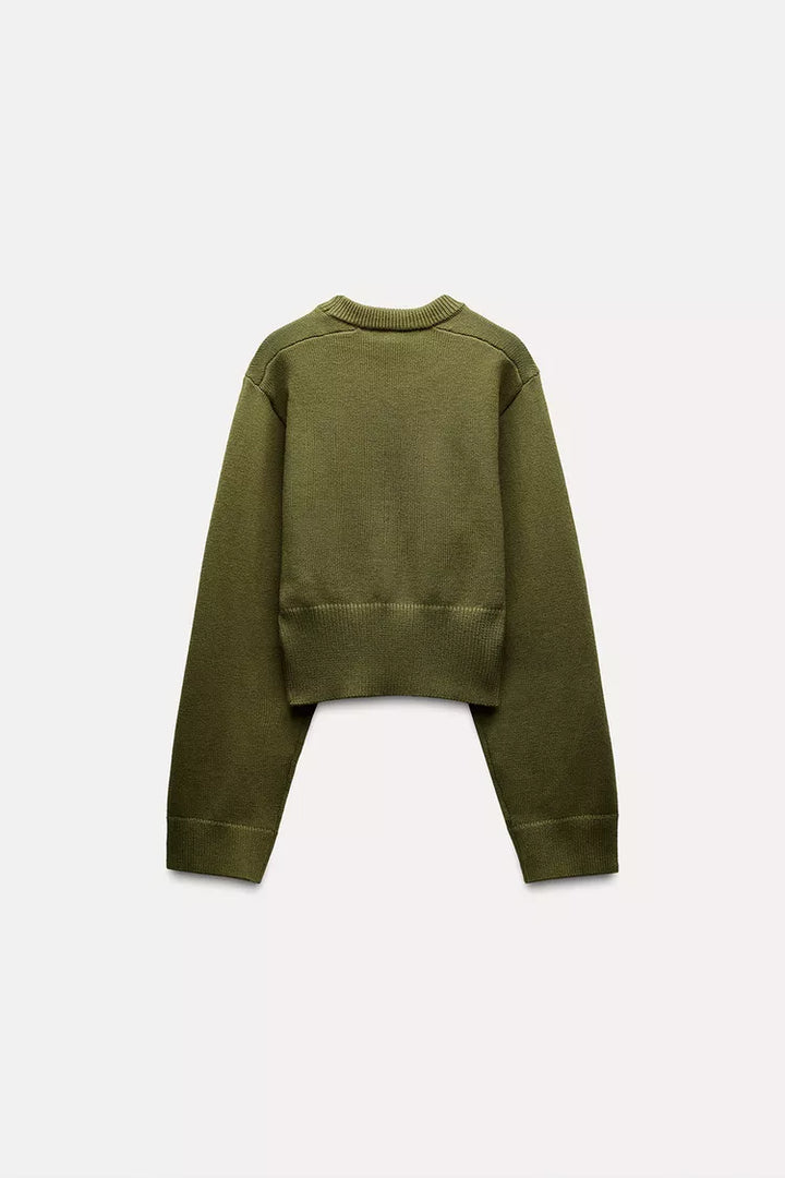 Lily | Groene Sweater