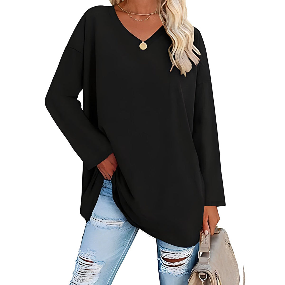 Elaine™ - Casual V-Neck Sweater