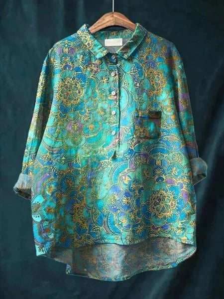 Emery - Floral Pattern Blouse