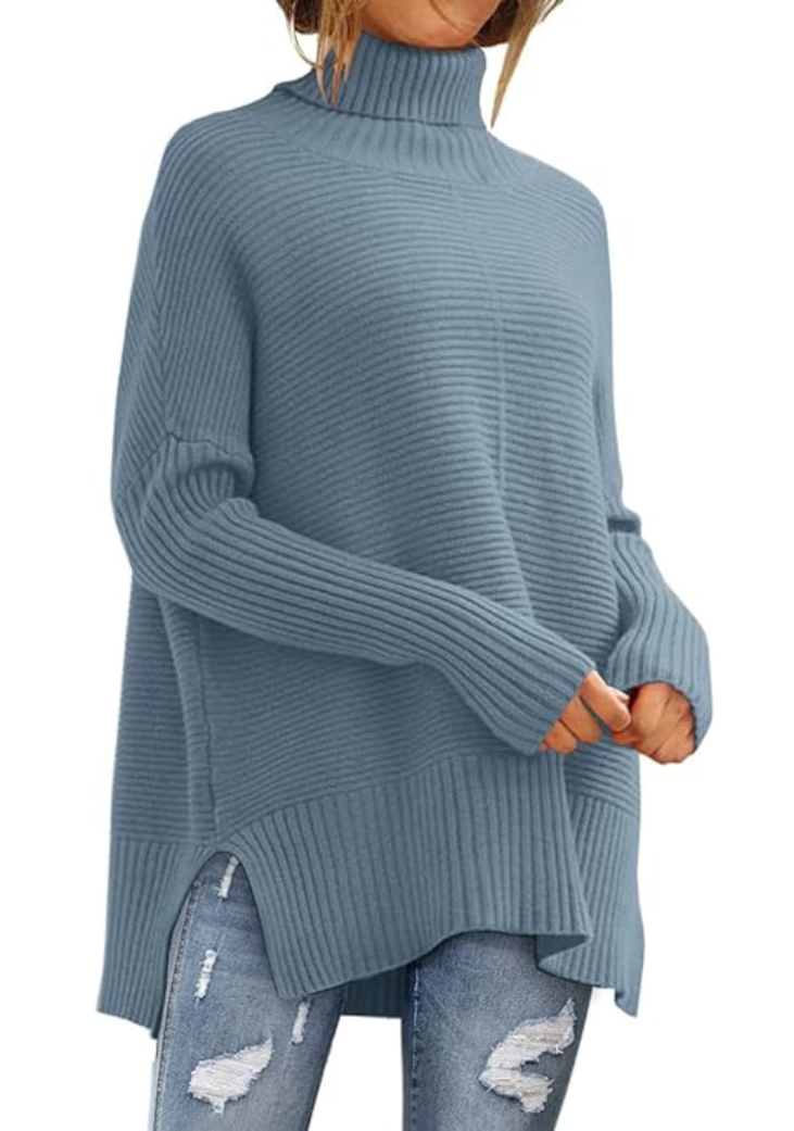 Evelyn™ - Relaxed Turtleneck Sweater