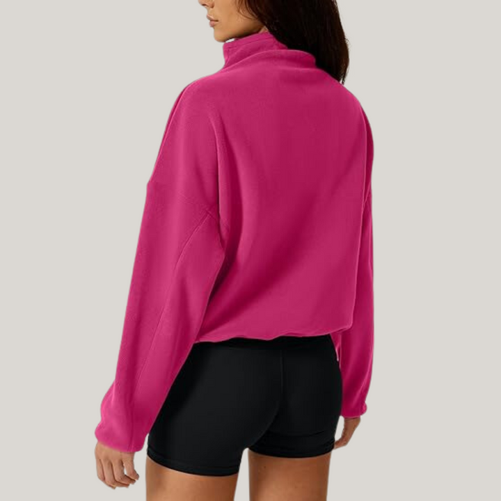 Rhea™ - Half-Zip Fleece Sweater