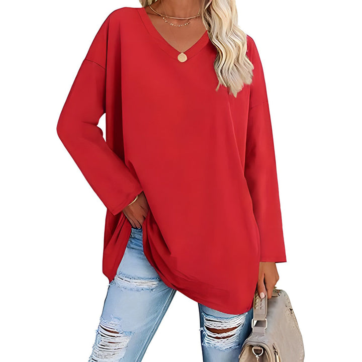 Elaine™ - Casual V-Neck Sweater