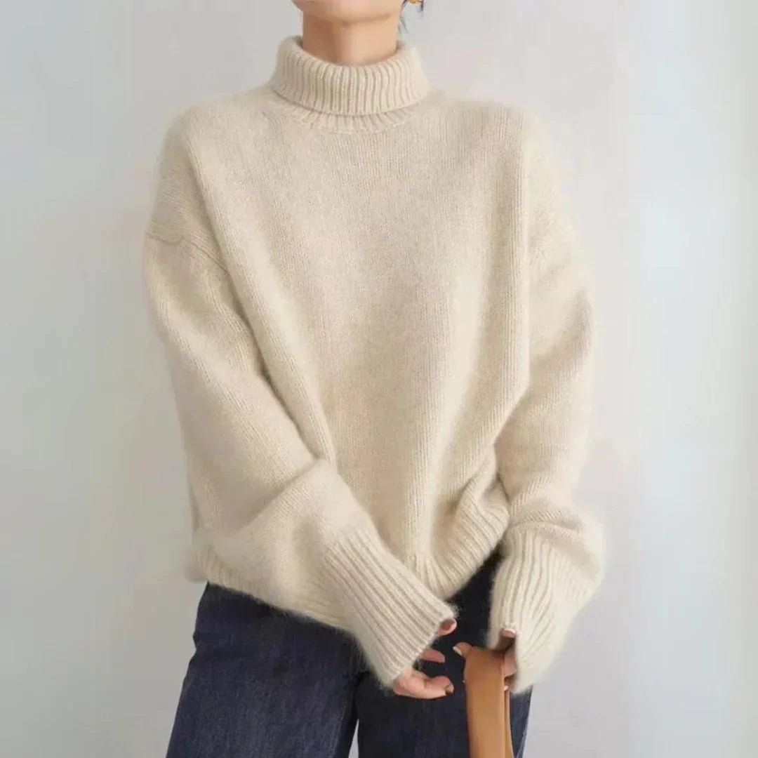 Diana - Cozy Soft Knit Turtleneck Sweater