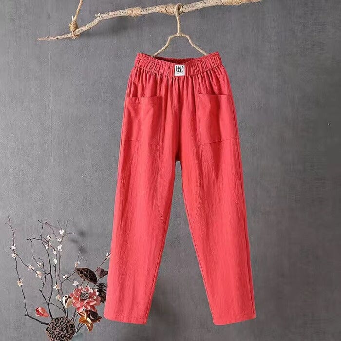 Stephanie™ - Linen Blend Trousers