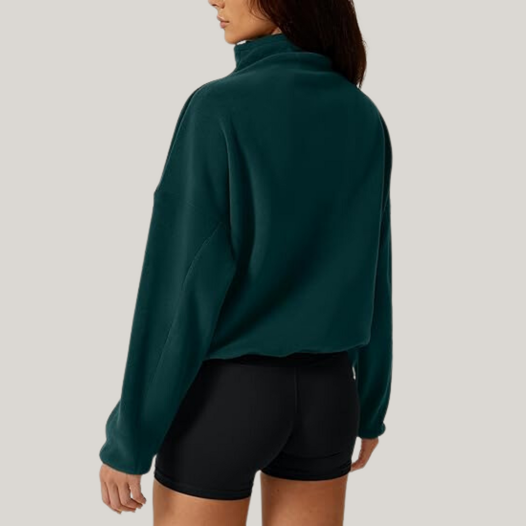 Rhea™ - Half-Zip Fleece Sweater