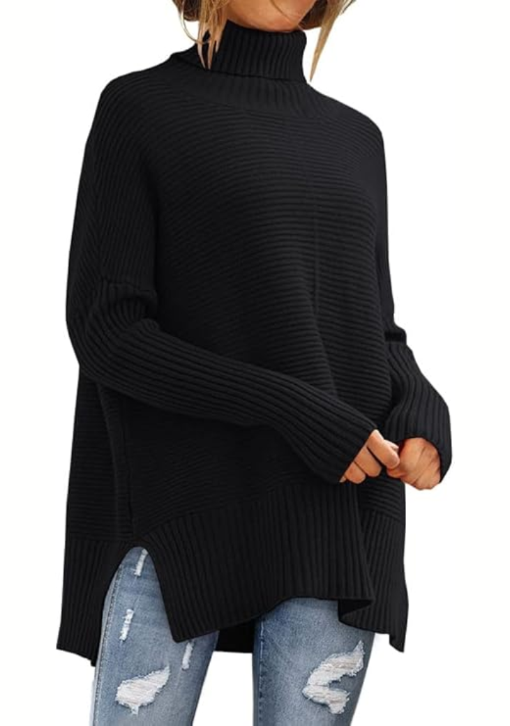 Evelyn™ - Relaxed Turtleneck Sweater