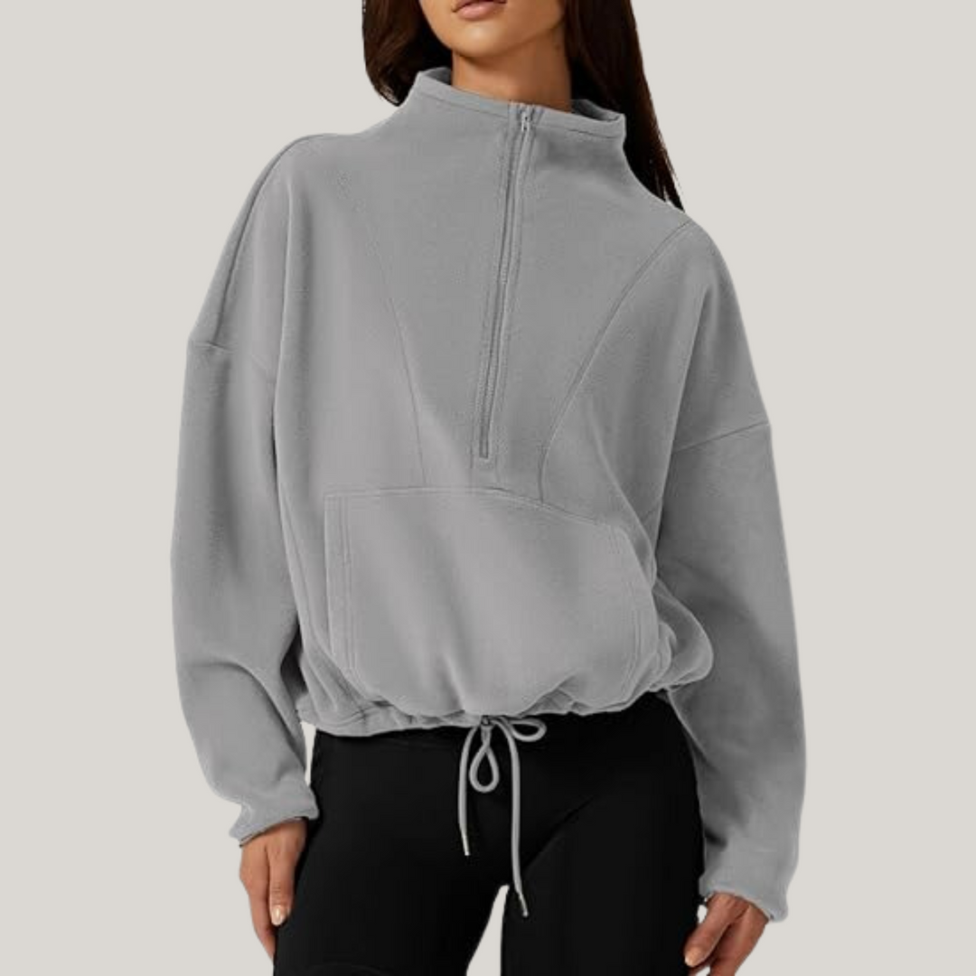 Rhea™ - Half-Zip Fleece Sweater