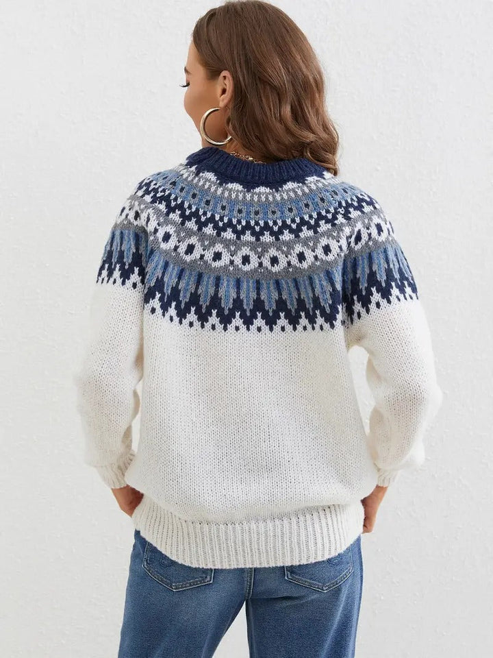 Anya™ - Nordic Charm Sweater