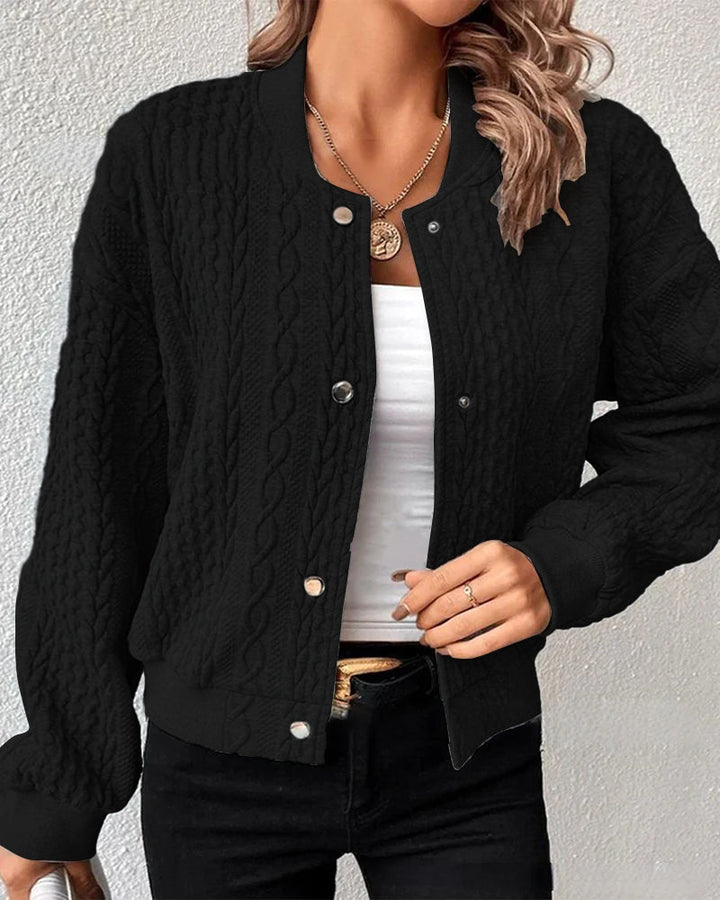 Elana™ - Casual Buttoned Sweater