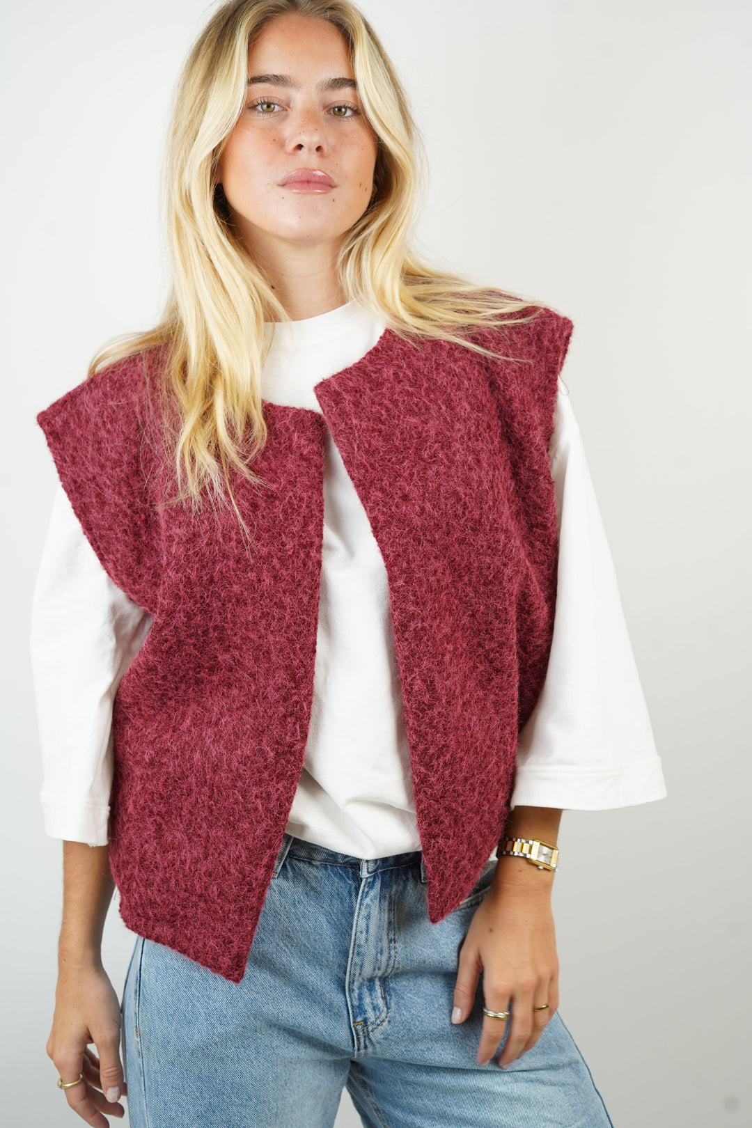 Veste Maddy bordeaux