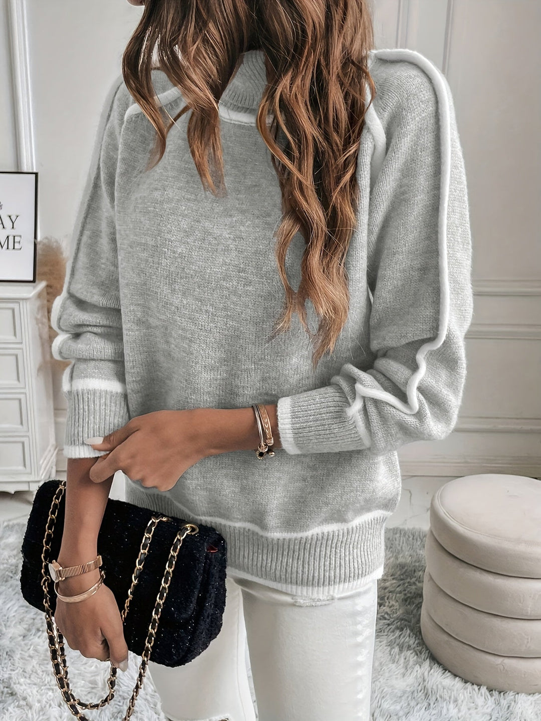 Aurora - Cozy Turtleneck Sweater