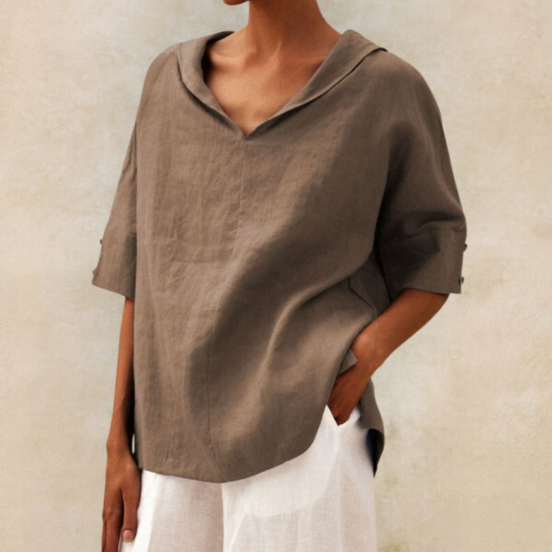 Lhinee™ - Casual Loose-Fit Blouse