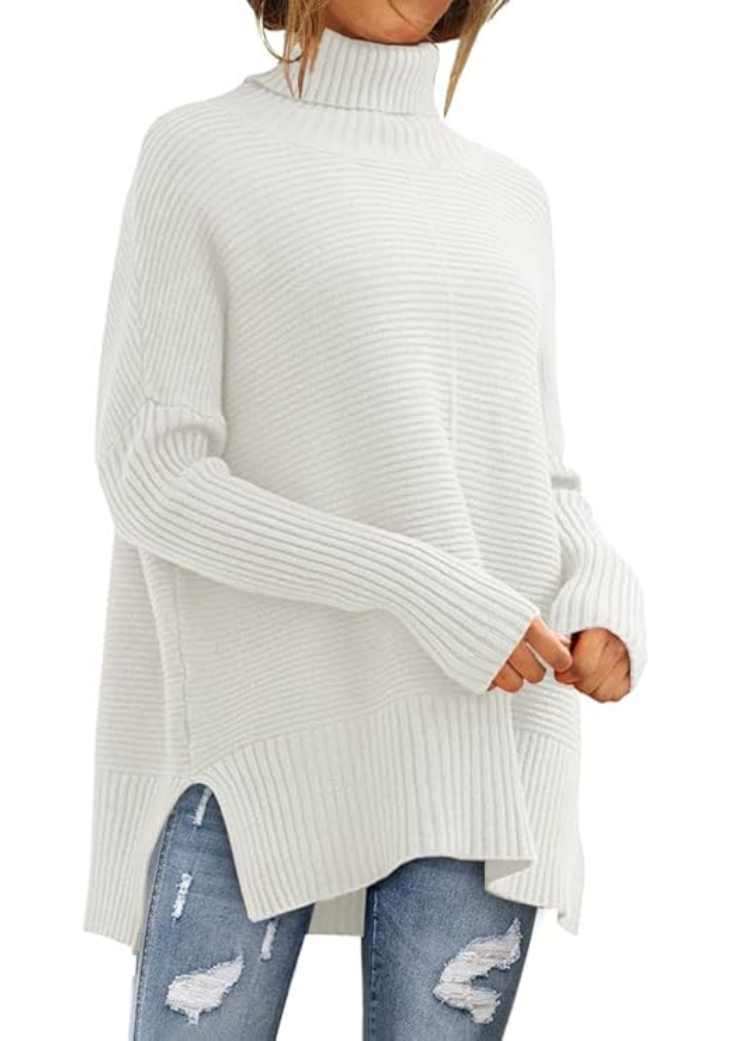 Evelyn™ - Relaxed Turtleneck Sweater