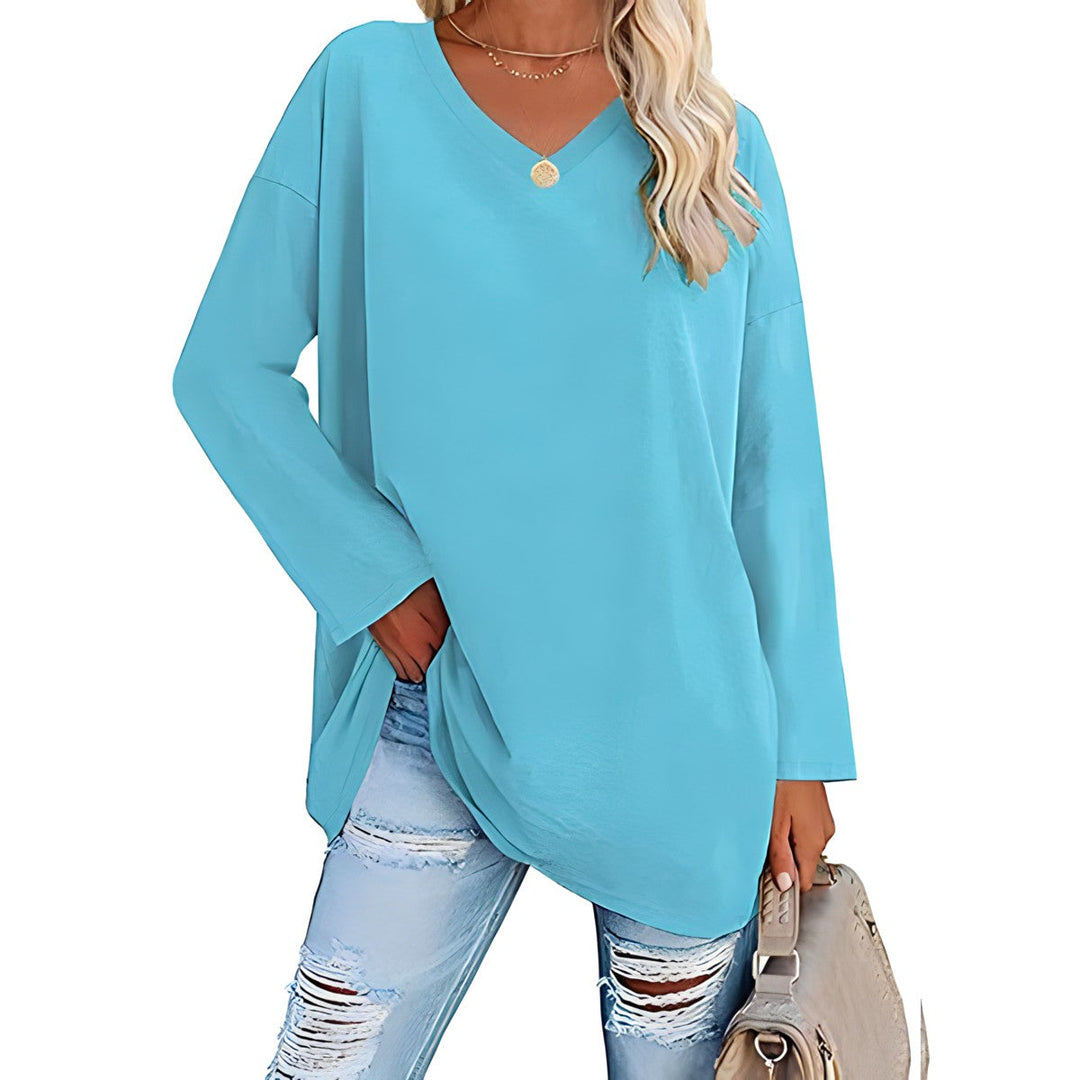 Elaine™ - Casual V-Neck Sweater