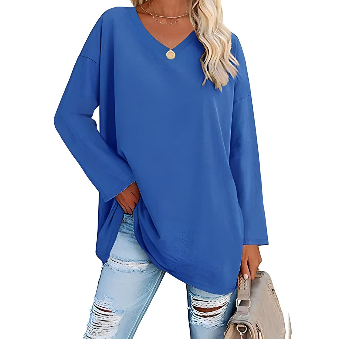 Elaine™ - Casual V-Neck Sweater