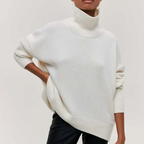 Amandine | Oversized Turtleneck Sweater