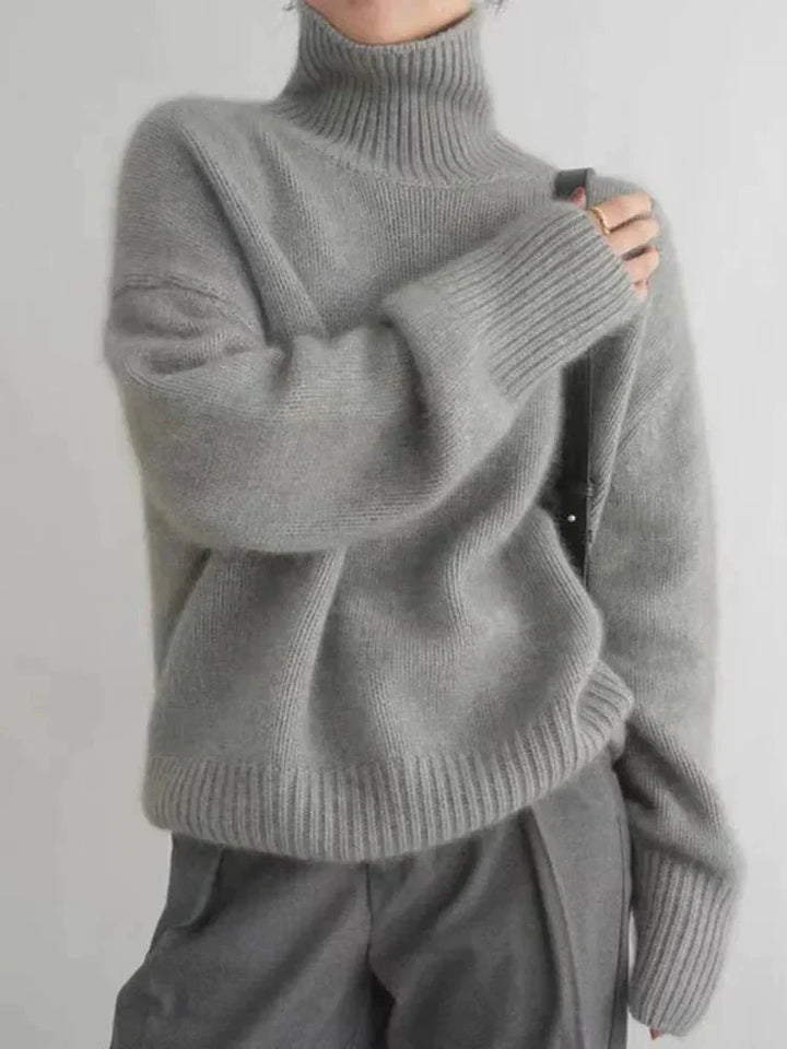 Diana - Cozy Soft Knit Turtleneck Sweater