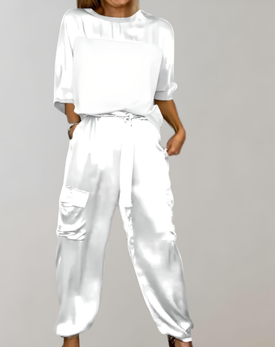 Finley - Silky Cargo Lounge Set