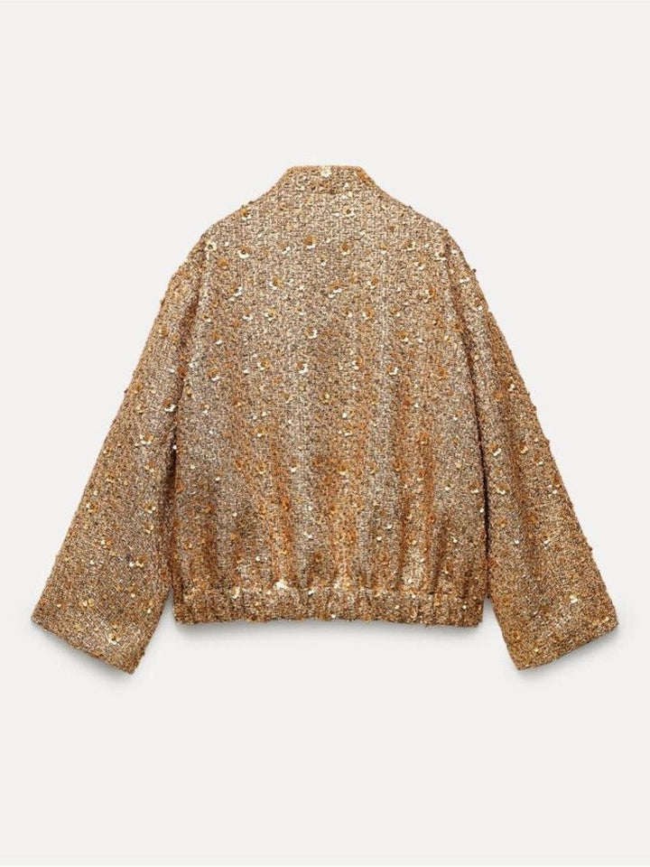 Jane | Gouden Sequin Jacket