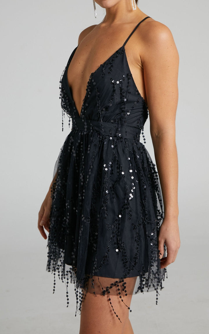 Lumen - Sequins Party Dress