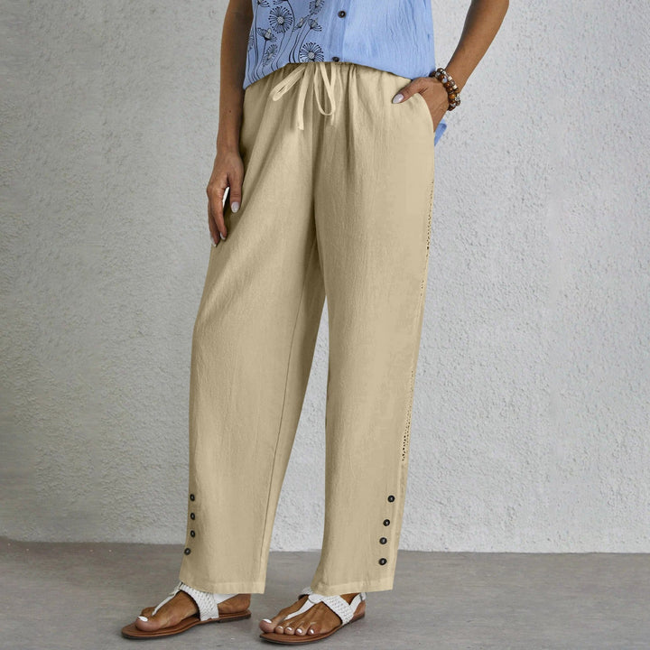 Shania™ - Relaxed Buttoned Pants