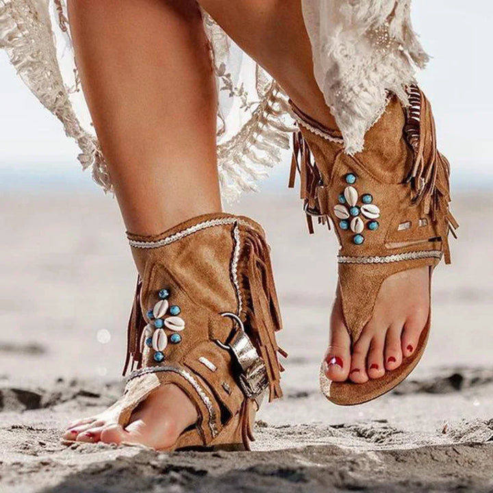 Hera™ - Fringe Boho Sandals