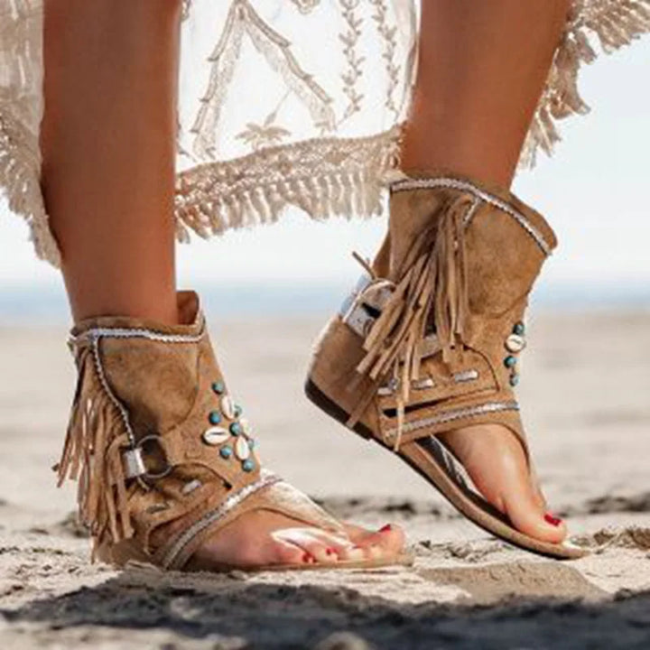 Hera™ - Fringe Boho Sandals