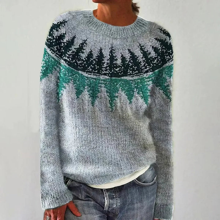 Izzel™ - Cozy Fair Isle Sweater