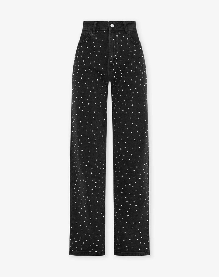 GlamLux | Denim Glitter Sparkle Jeans