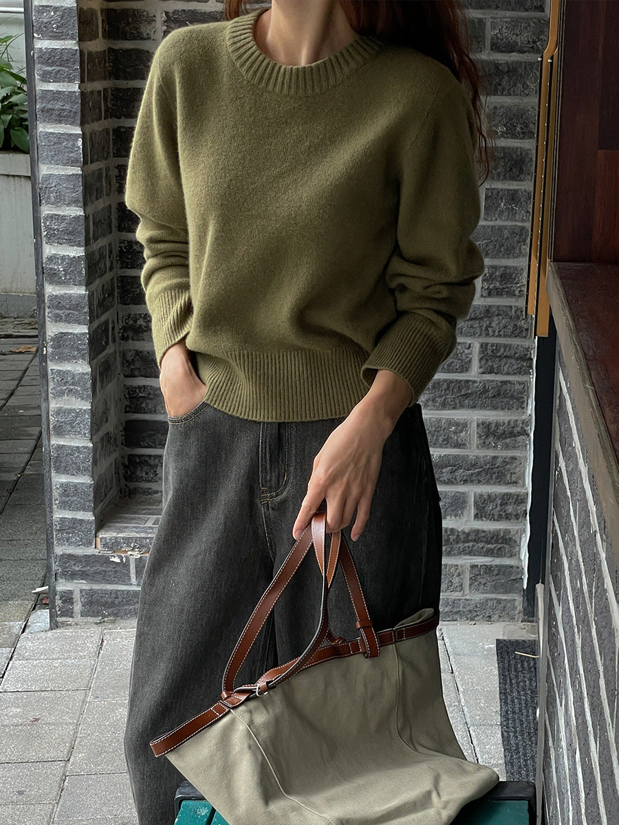 Lily | Groene Sweater