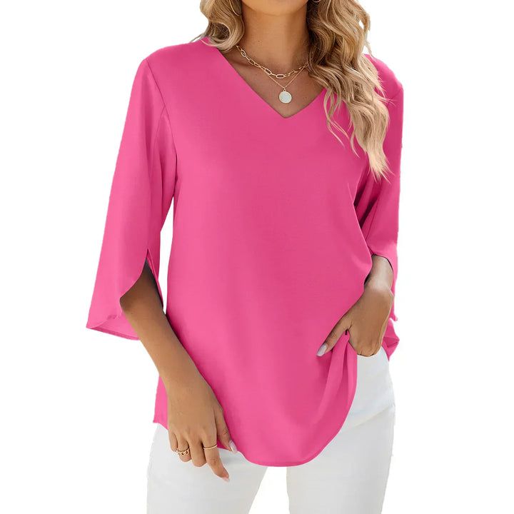 Carmen - V-neck blouse