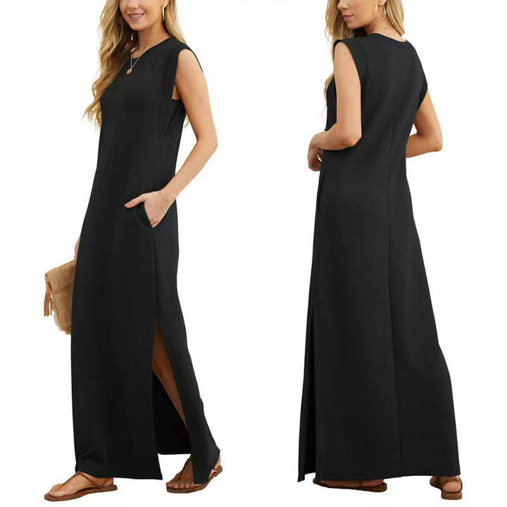 Yllona™ - Sleeveless Casual Maxi Dress